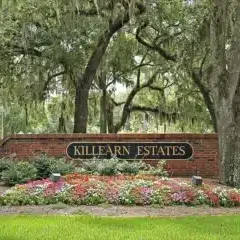 Main Entrance sign for Killearn Estates neighborhood.